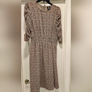 Bobeau Animal Print Dress